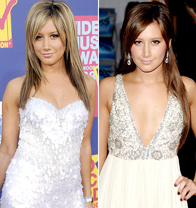 Ashley Tisdale is no longer a blondehaired beauty